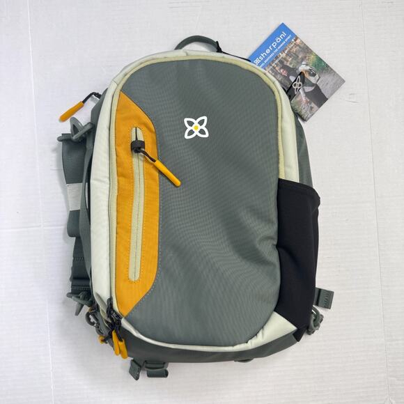 Sherpani Mia Travel Pack Backpack Carry On Hiking RFID REI Exclusive Cactus NEW - Picture 1 of 7
